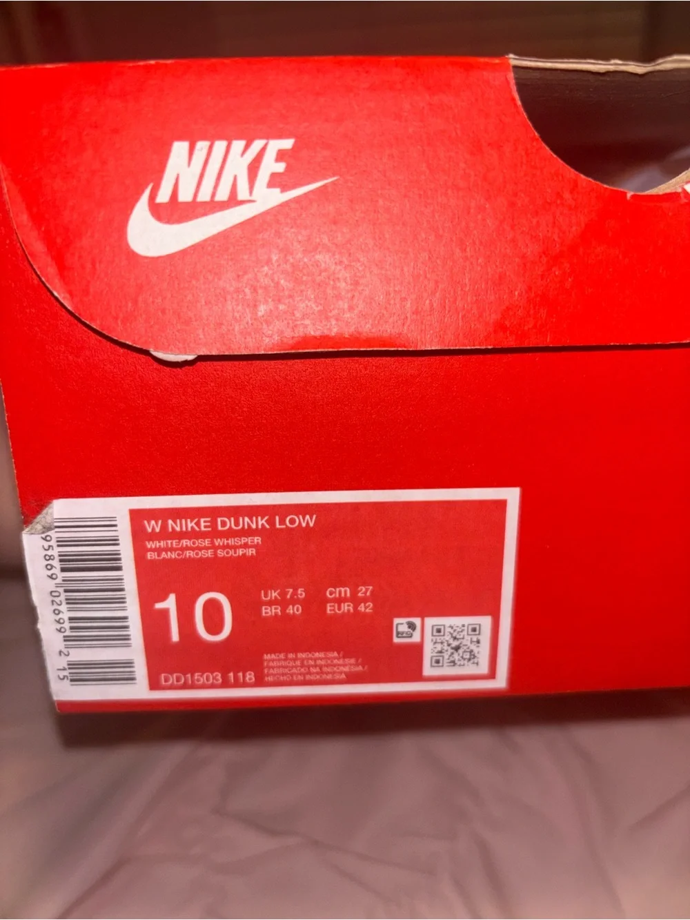 Nike Dunk Low - Rose Whisper